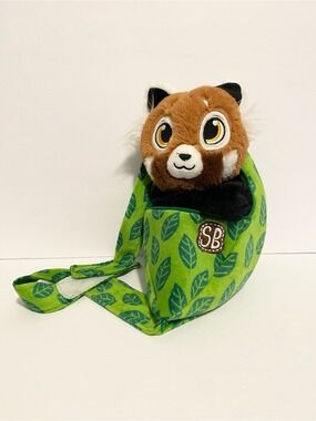 Fiesta Red Panda Swaddle Babies Plush Toy Stuffed Animal Baby Soft